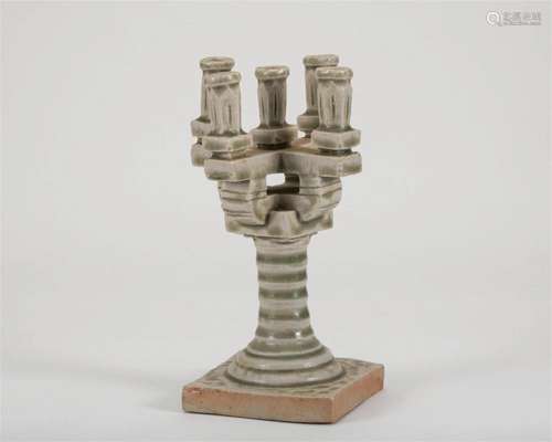 Celadon candlestick of the Song Dynasty