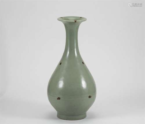 Song Dynasty celadon partridge and jade pot spring