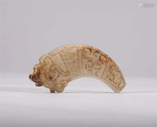 White jade teeth of the Ming Dynasty