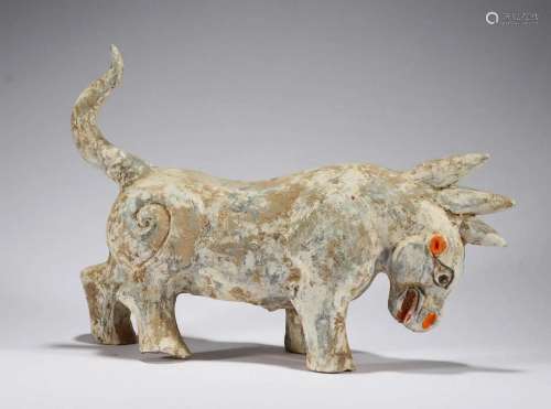 Painted Tao Rui Beast of the Tang Dynasty