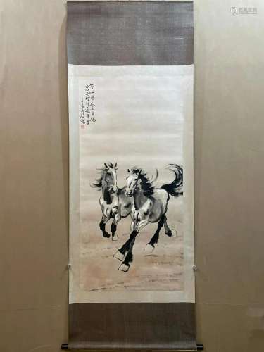 Xu Beihong's fine paintings