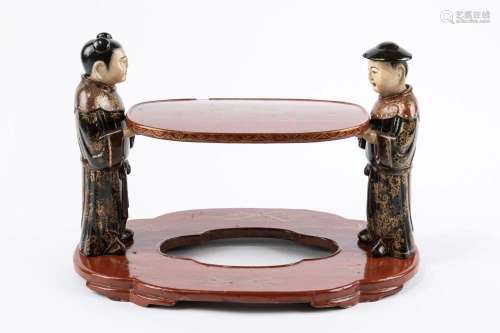 A Sino-Vietnamese lacquered table. 19th century