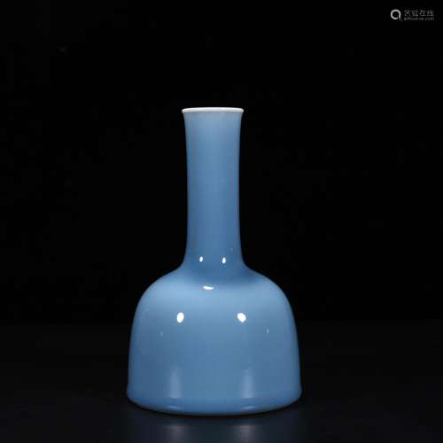 Sky blue glaze bell bell bottles of 20 cm * 12, 2100