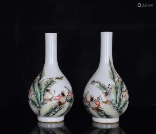 The flask a pair of powder enamel lines;21 x11. 5;8680001200...