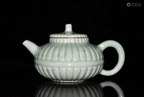 Longquan melon leng pot x18.5 9.5 cm 1800 carving