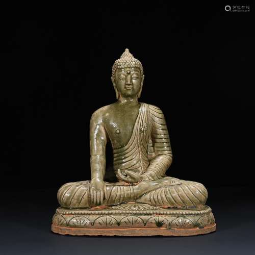 Beiqi phase state kiln celadon Buddha 31 cm * 24, 2100