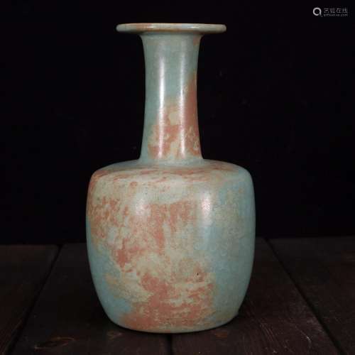 Your kiln azure glaze paper mallet bottle10 * 17 cm2000