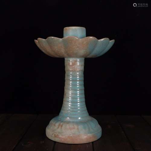 Your porcelain azure glaze lotus lantern candle holdersSpeci...