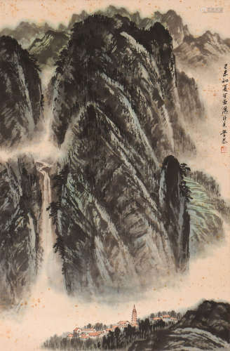 岑学恭 (1917-2009) 山水