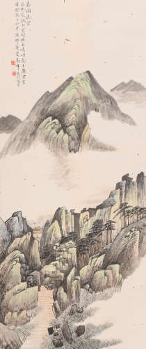 吴淑娟 (1853-1930) 泰顶凌云