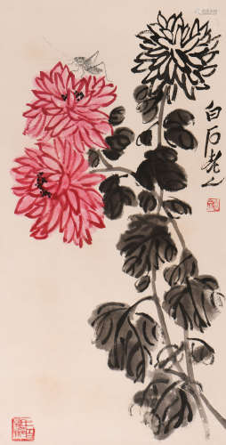 齐白石 (1864-1957) 花卉草虫