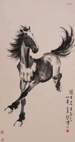 徐悲鸿 (1895-1953) 马