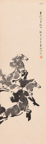 梁鼎铭 (1898-1959) 奔马图