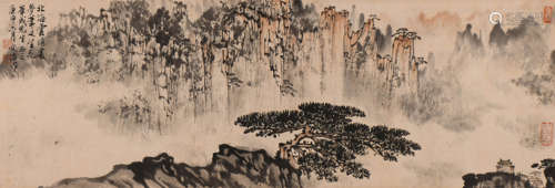 宋文治 (1919-1999) 北海云涌