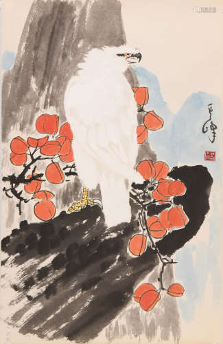 孙其峰 (b.1920) 白鹰