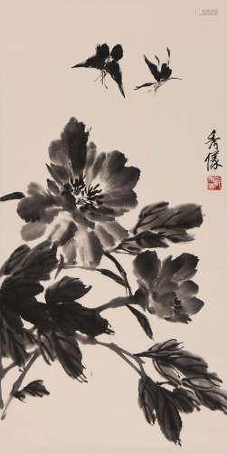 郭秀仪 (1911-2006) 花蝶图