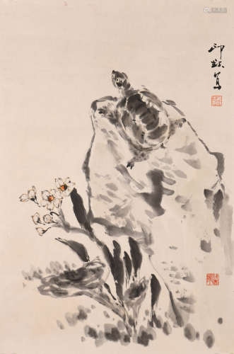 萧朗 (1917-2010) 万寿图