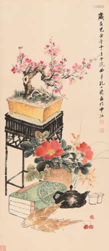 孔小瑜 (1889-1984) 清供