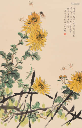 宋君方 (1900-1987) 秋色图