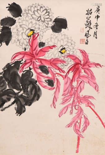 蒋风白 (1915-2004) 花卉
