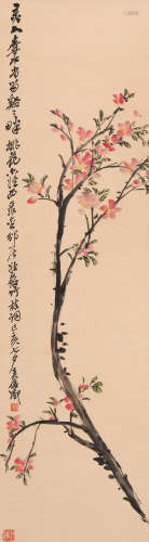 吴昌硕 (1844-1927) 桃花