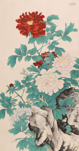 陆抑非 (1908-1997) 花开富贵