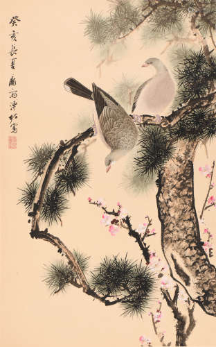 溥佐 (1918-2001) 花鸟