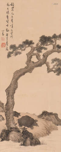 溥儒 (1896-1963) 龟寿图