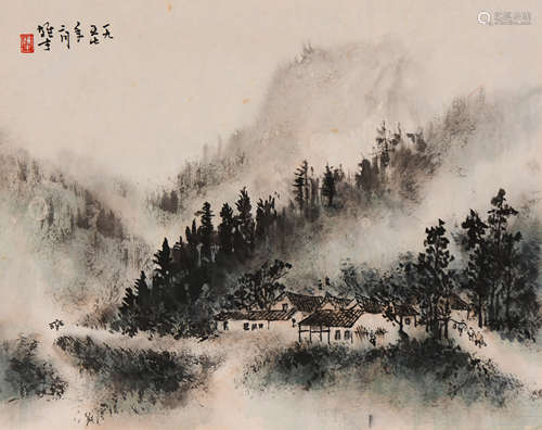 黎雄才 (1910-2001) 山水