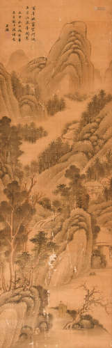 王鉴 (1598-1677) 山水