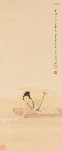 郑慕康 (1901-1982) 仕女