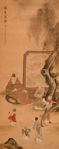 陈枚 (1694-1745) 福寿康宁