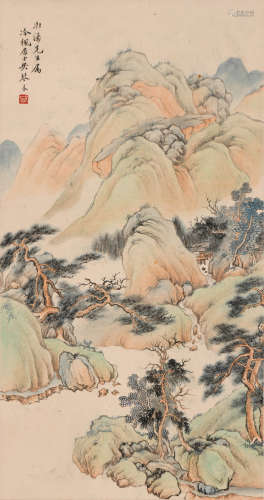 吴琴木 (1894-1953) 山水