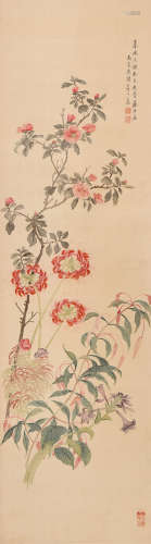 汤世澍 (1831-1903) 花卉