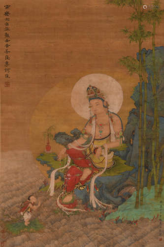 丁云鹏 (1547-?) 观音