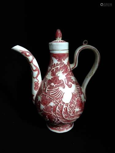 A gleam of acquisition, hand carved porcelain, chicken youli...