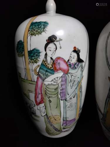 A line of acquisition, pastel hand-painted, winter melon cha...