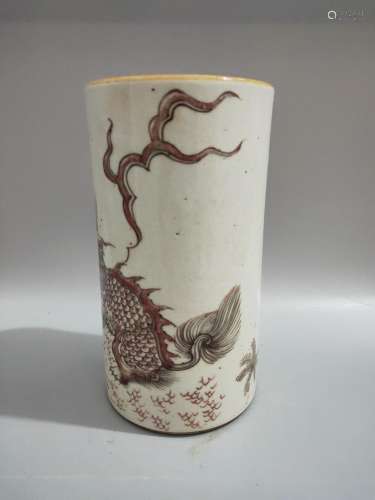 A line of acquisition, youligong hand-painted kirin pattern ...