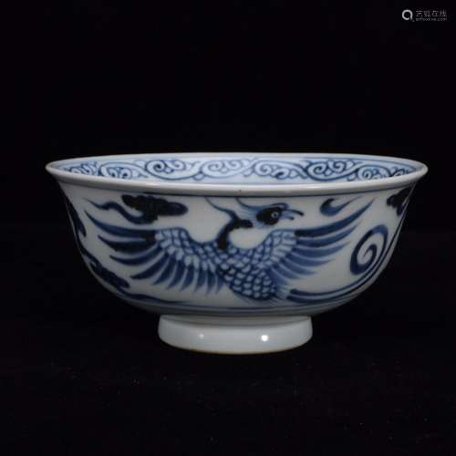 Painted blue and white chicken dishes12 * 6 cm900