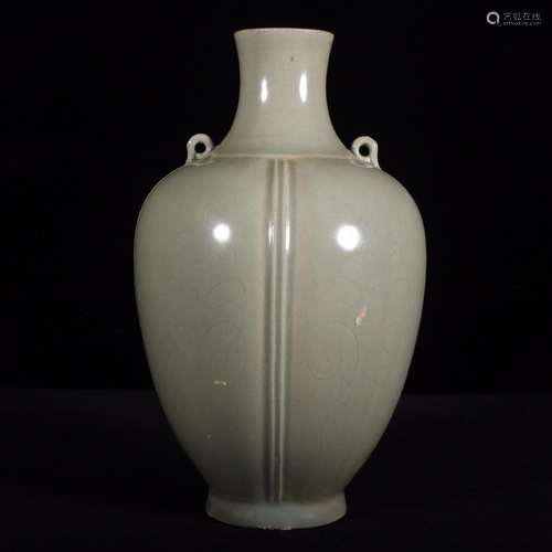 Five dynasties and ten states secret color porcelain kiln pa...