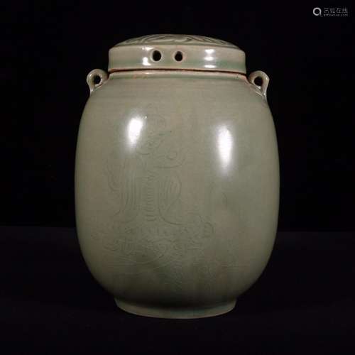 Five dynasties and ten states secret color porcelain kiln ch...