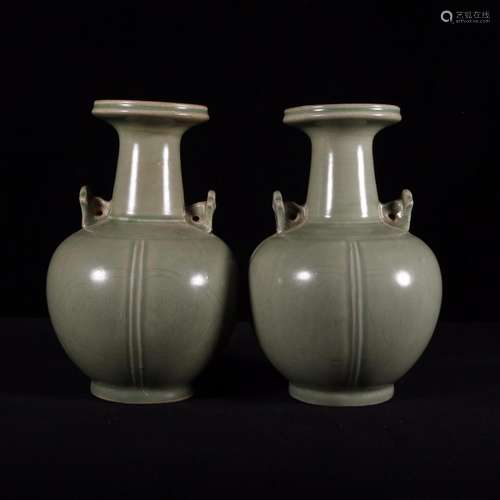 Five dynasties and ten states secret color porcelain kiln pa...