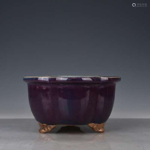 Obsidian clove purple glaze flower POTS also known masterpie...