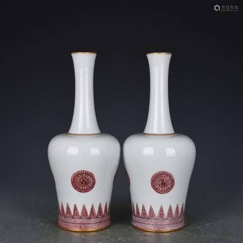 Youligong ball pattern bell statue of antique vase 190731 25...
