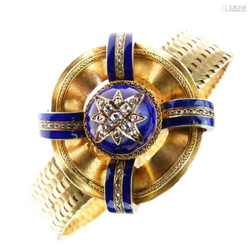 Victorian diamond set bracelet