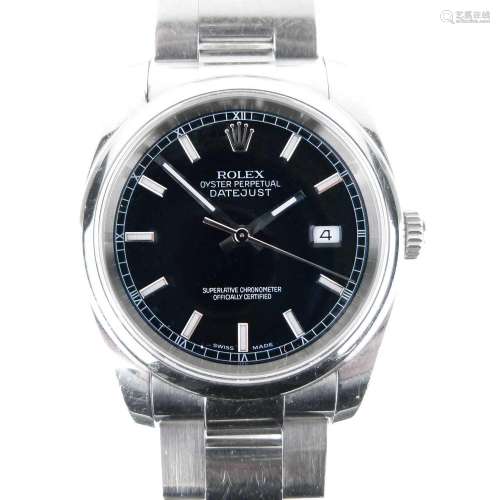 Rolex - Gentlemans Oyster Perpetual automatic stainless stee...