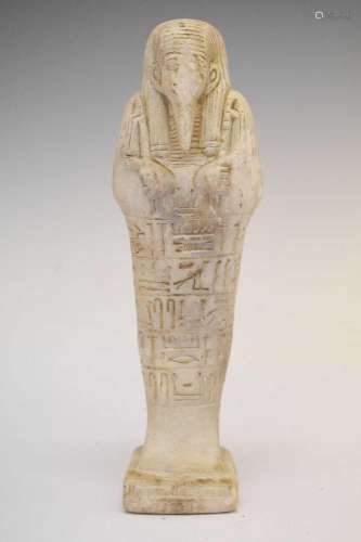 Egyptian alabaster Shabti