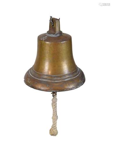 George VI ships alloy bell