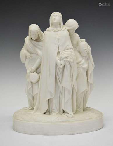 Parian figure group The Three Marys