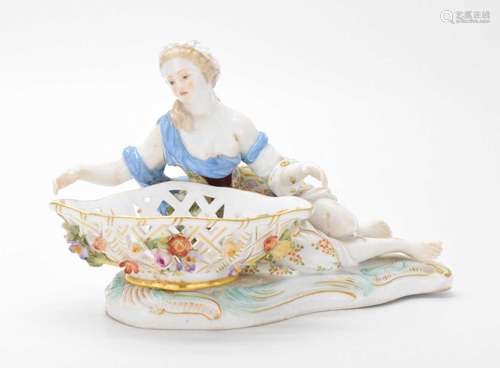 Meissen figural sweetmeat basket 2875